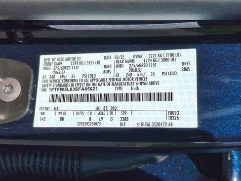 Used 2025 Ford F150 Lariat w/ Equipment Group 502A High AWD/4WD image 37
