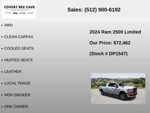Used 2024 RAM 2500 Limited AWD/4WD image 6