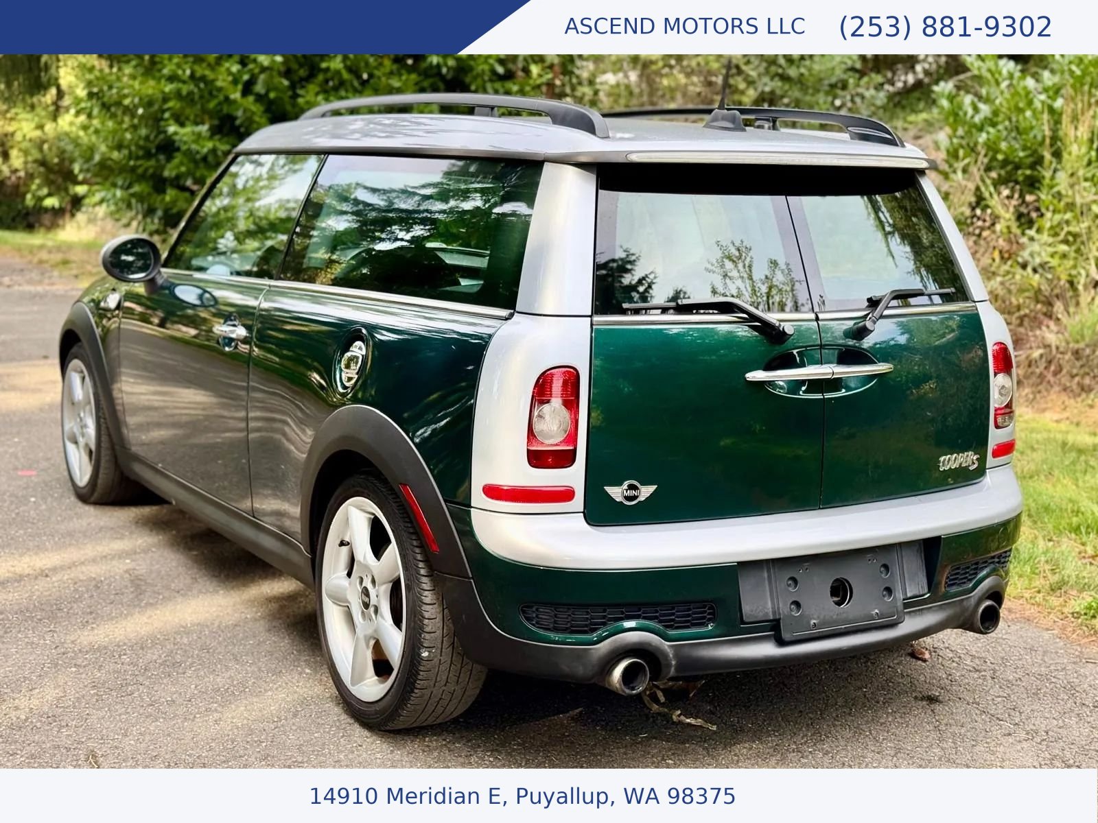 Used 2009 MINI Cooper Clubman S w/ Sport Pkg FWD image 3