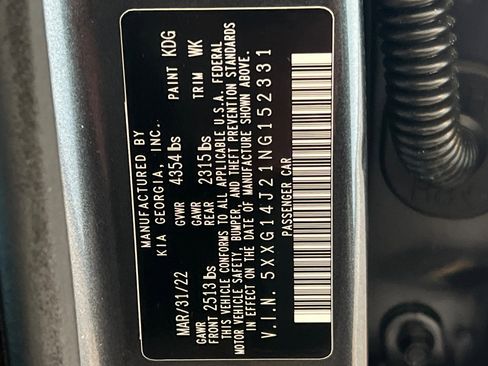 Used 2022 Kia K5 LXS image 27