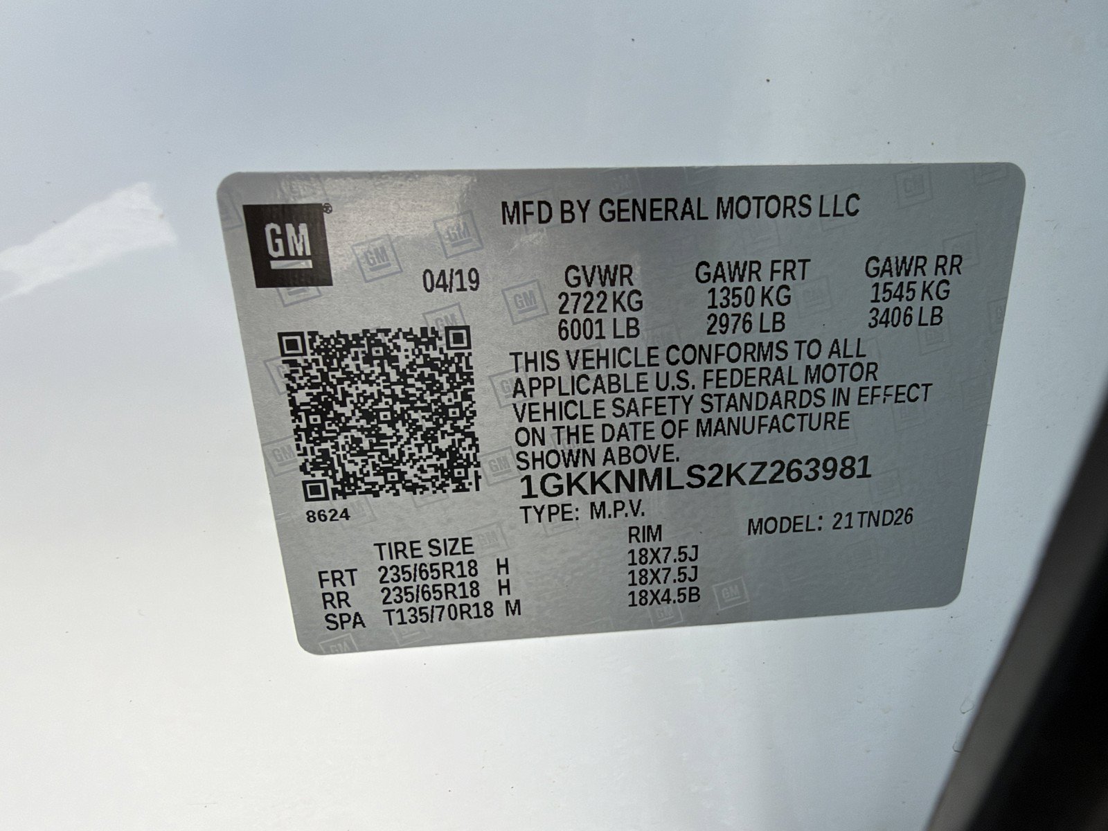 Used 2019 GMC Acadia SLT FWD image 25