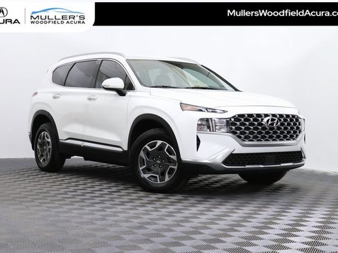 Used 2022 Hyundai Santa Fe Blue image 1