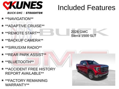 New 2026 GMC Sierra 1500 SLT w/ SLT Premium Plus Package image 2