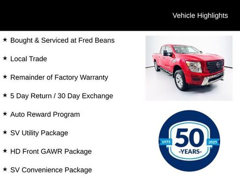 Used 2022 Nissan Titan SV w/ SV Convenience Package AWD/4WD image 8