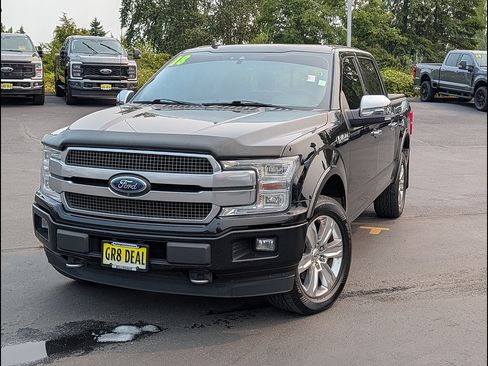 Certified 2018 Ford F150 Platinum w/ Technology Package AWD/4WD image 3