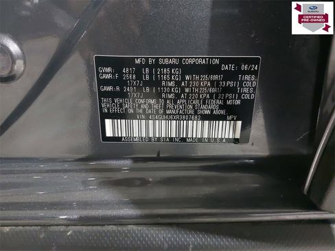 Certified 2024 Subaru Crosstrek 2.5i Wilderness image 37