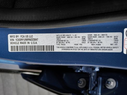 Used 2024 RAM 1500 TRX AWD/4WD image 38