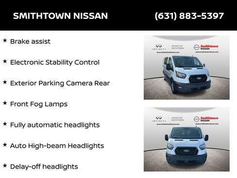 Used 2023 Ford Transit 250 Low Roof w/ Exterior Upgrade Package RWD image 13