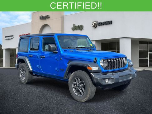 Certified 2024 Jeep Wrangler Sport S image 1
