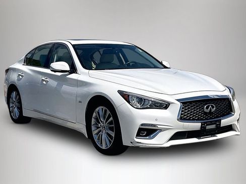 Used 2019 INFINITI Q50 Luxe w/ Essential Package (3.0T Luxe) RWD image 1