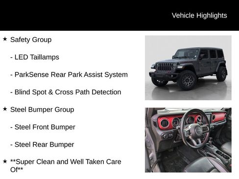 Used 2020 Jeep Wrangler Unlimited Rubicon w/ Uconnect 4C Nav & Sound Group AWD/4WD image 21