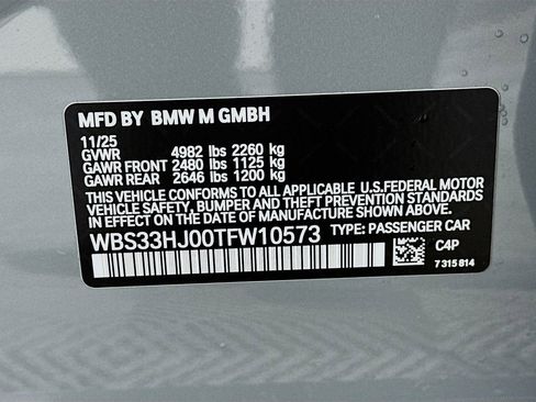 New 2026 BMW M3 Competition w/ Executive Package image 24