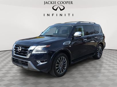 Used 2021 Nissan Armada Platinum w/ Captain's Chairs Package