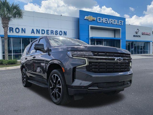 Used 2021 Chevrolet Tahoe RST w/ Luxury Package RWD image 1