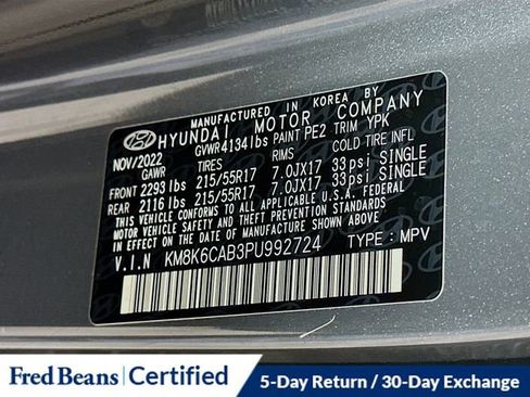 Certified 2023 Hyundai Kona SEL image 31