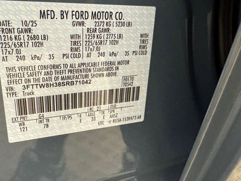 New 2025 Ford Maverick XLT image 21