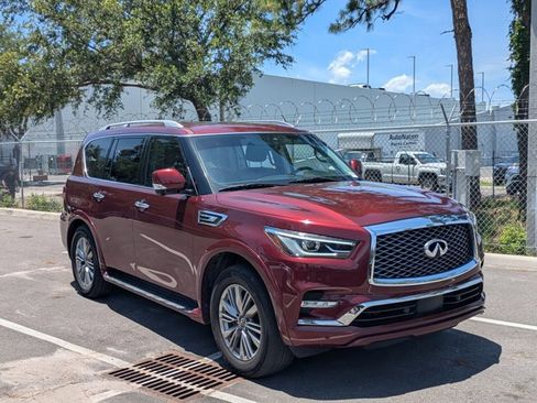 Used 2021 INFINITI QX80 Luxe RWD image 3