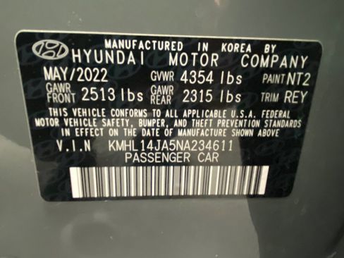 Used 2022 Hyundai Sonata SEL w/ Convenience Package image 52