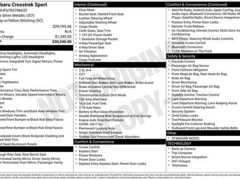 Certified 2024 Subaru Crosstrek 2.5i Sport AWD/4WD image 3