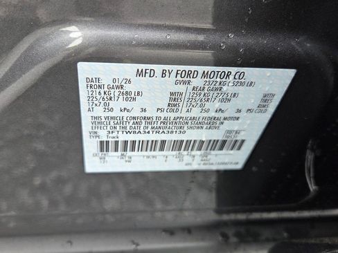 New 2026 Ford Maverick XL FWD image 16