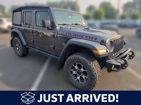 Used 2022 Jeep Wrangler Unlimited Rubicon w/ LED Lighting Group AWD/4WD image 1