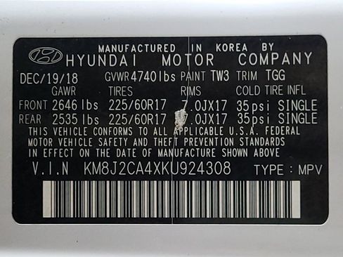 Used 2019 Hyundai Tucson SE AWD/4WD image 33