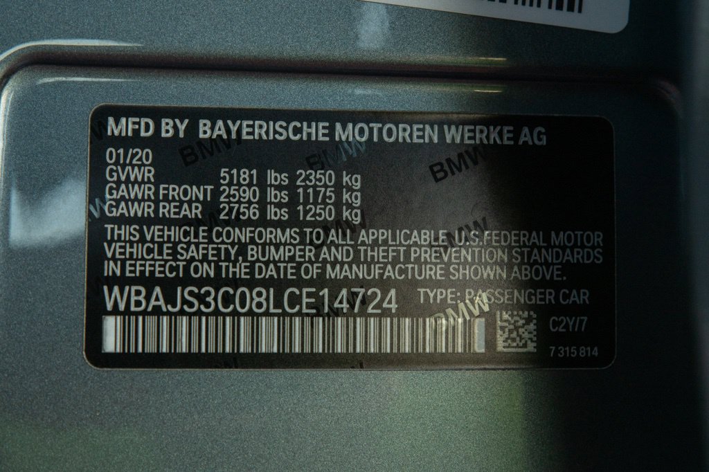 Used 2020 BMW 540i xDrive w/ Executive Package AWD/4WD image 49