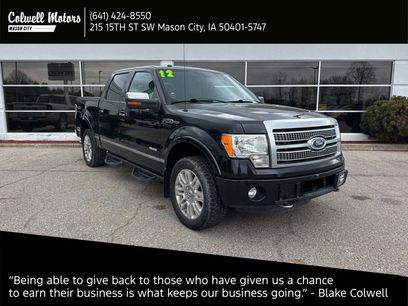 Used 2012 Ford F150 Platinum
