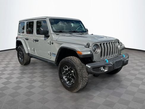 Used 2021 Jeep Wrangler Unlimited Rubicon 4xe w/ Cold Weather Group AWD/4WD image 4