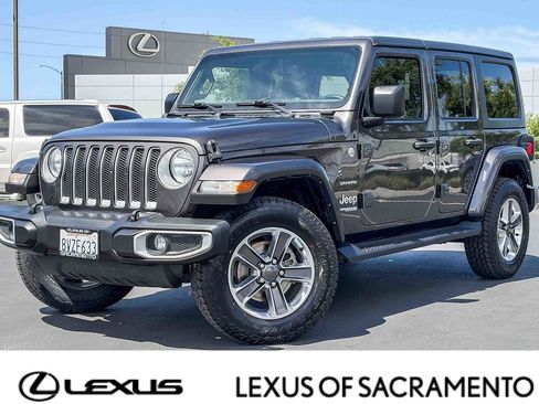 Used 2021 Jeep Wrangler Unlimited Sahara AWD/4WD image 1