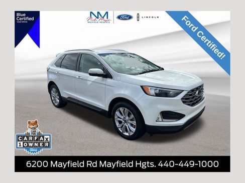 Certified 2022 Ford Edge Titanium AWD/4WD image 1