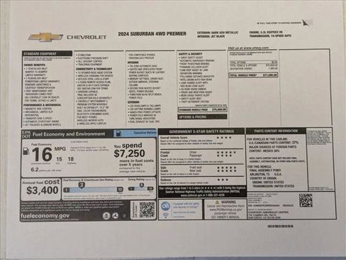 Certified 2024 Chevrolet Suburban Premier image 28