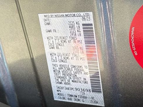 Used 2023 Nissan Rogue S AWD/4WD image 30