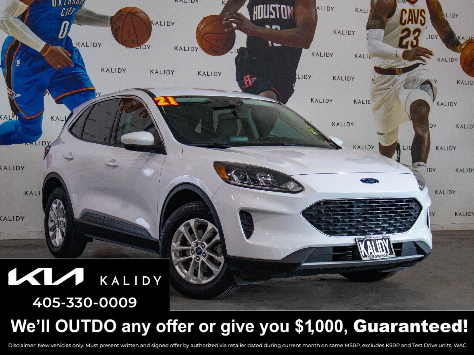 Used 2021 Ford Escape SE AWD/4WD image 1