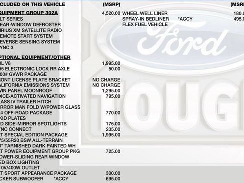 Used 2018 Ford F150 XLT w/ Equipment Group 302A Luxury AWD/4WD image 4