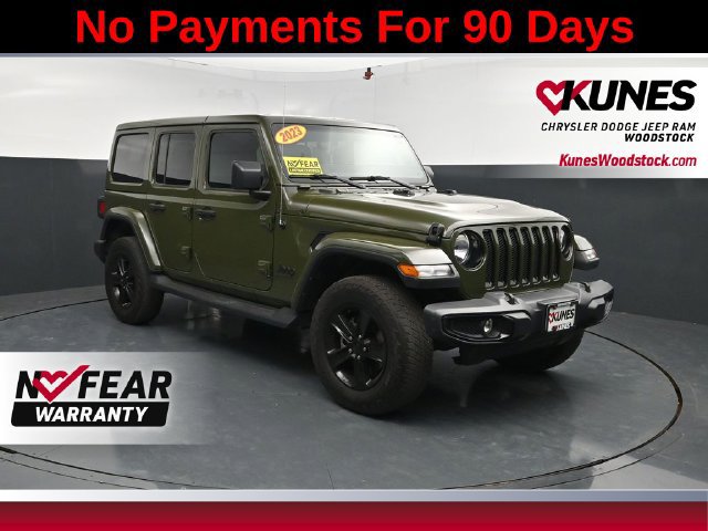Used 2023 Jeep Wrangler Unlimited Sahara AWD/4WD image 1