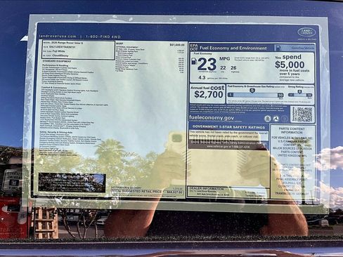 New 2026 Land Rover Range Rover Velar S image 14