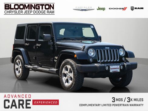 Used 2018 Jeep Wrangler Unlimited Sahara AWD/4WD image 1