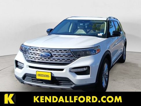 Used 2021 Ford Explorer Limited w/ Equipment Group 301A RWD image 1