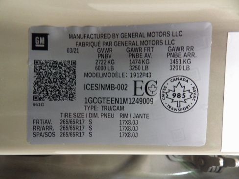 Used 2021 Chevrolet Colorado ZR2 w/ Colorado ZR2 Bison Edition image 58