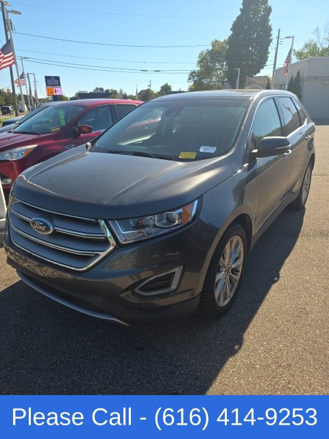 Used 2018 Ford Edge Titanium w/ Equipment Group 302A AWD/4WD image 2