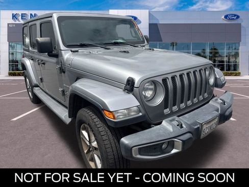 Used 2020 Jeep Wrangler Unlimited Sahara AWD/4WD image 1