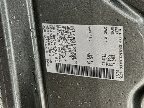 Used 2023 Nissan Altima 2.5 SV FWD image 12