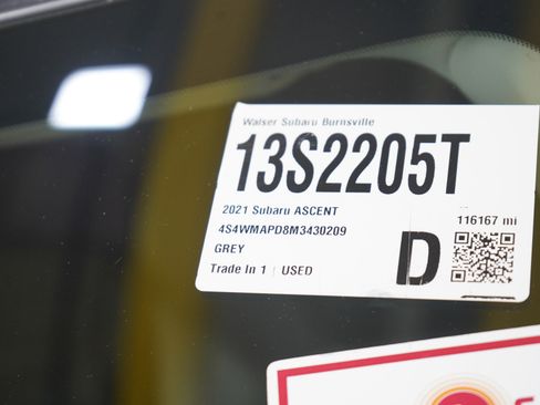 Used 2021 Subaru Ascent Limited w/ Technology Package image 31