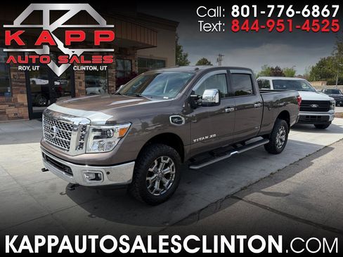 Used 2018 Nissan Titan SL w/ Chrome Package AWD/4WD image 1