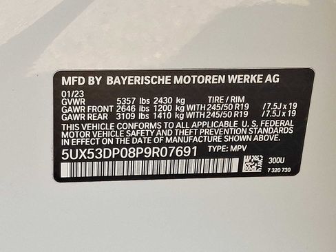 Certified 2023 BMW X3 xDrive30i w/ Premium Package image 27