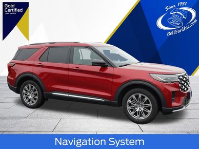 Certified 2025 Ford Explorer Platinum