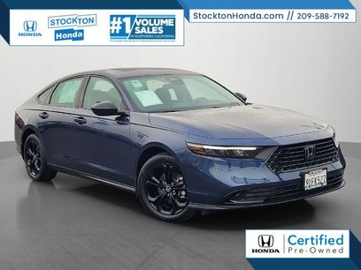 Certified 2025 Honda Accord SE