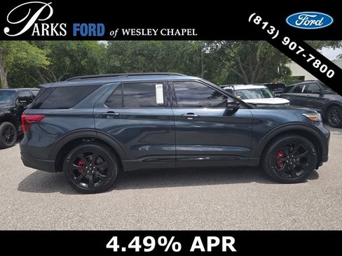 Certified 2022 Ford Explorer ST w/ Equipment Group 401A AWD/4WD image 3