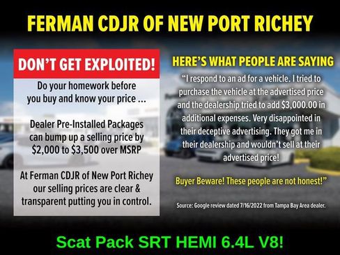 Used 2022 Dodge Challenger R/T Scat Pack w/ Driver Convenience Group RWD image 7